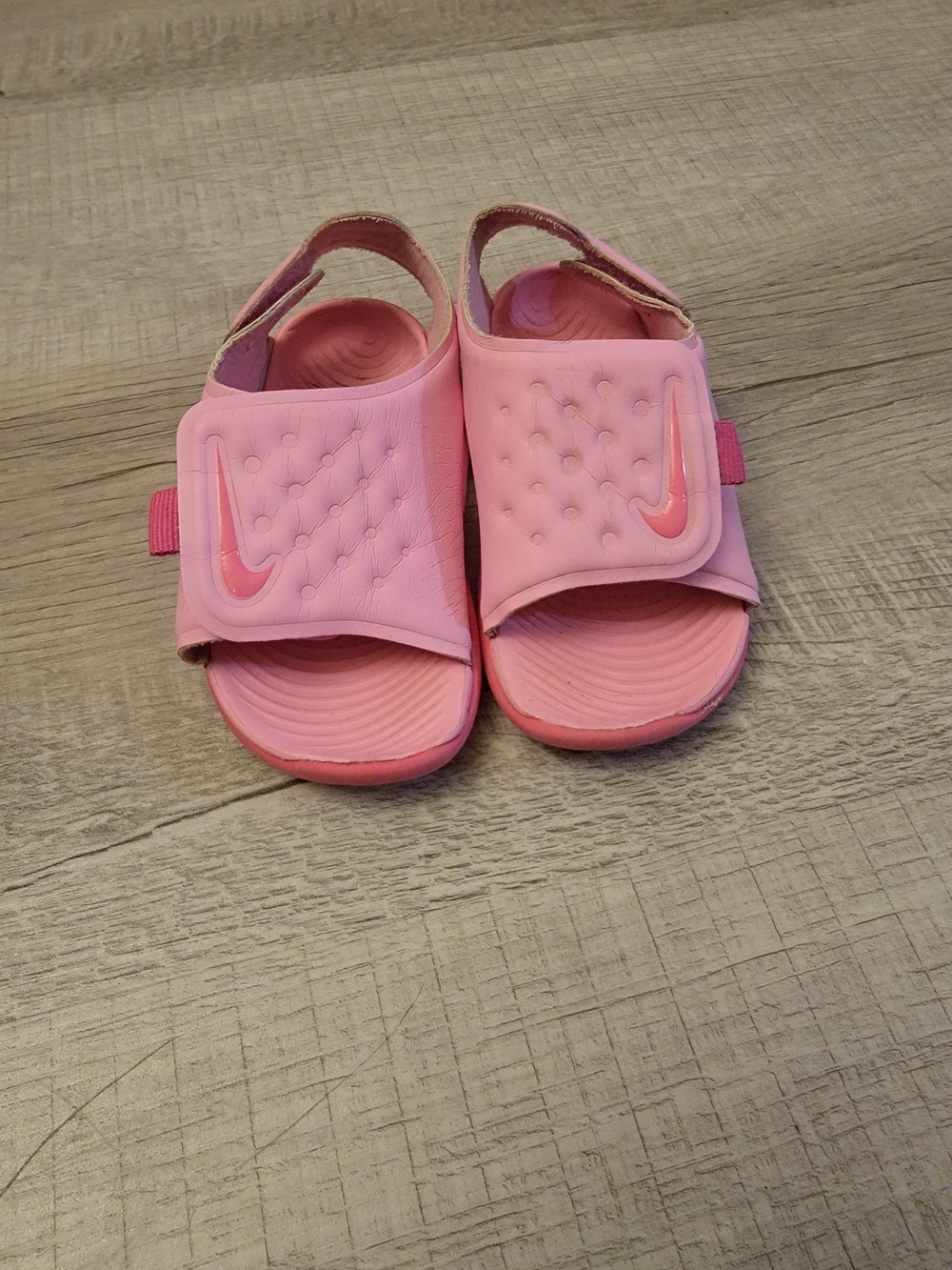Nike Kids' Pink Slide Sandals